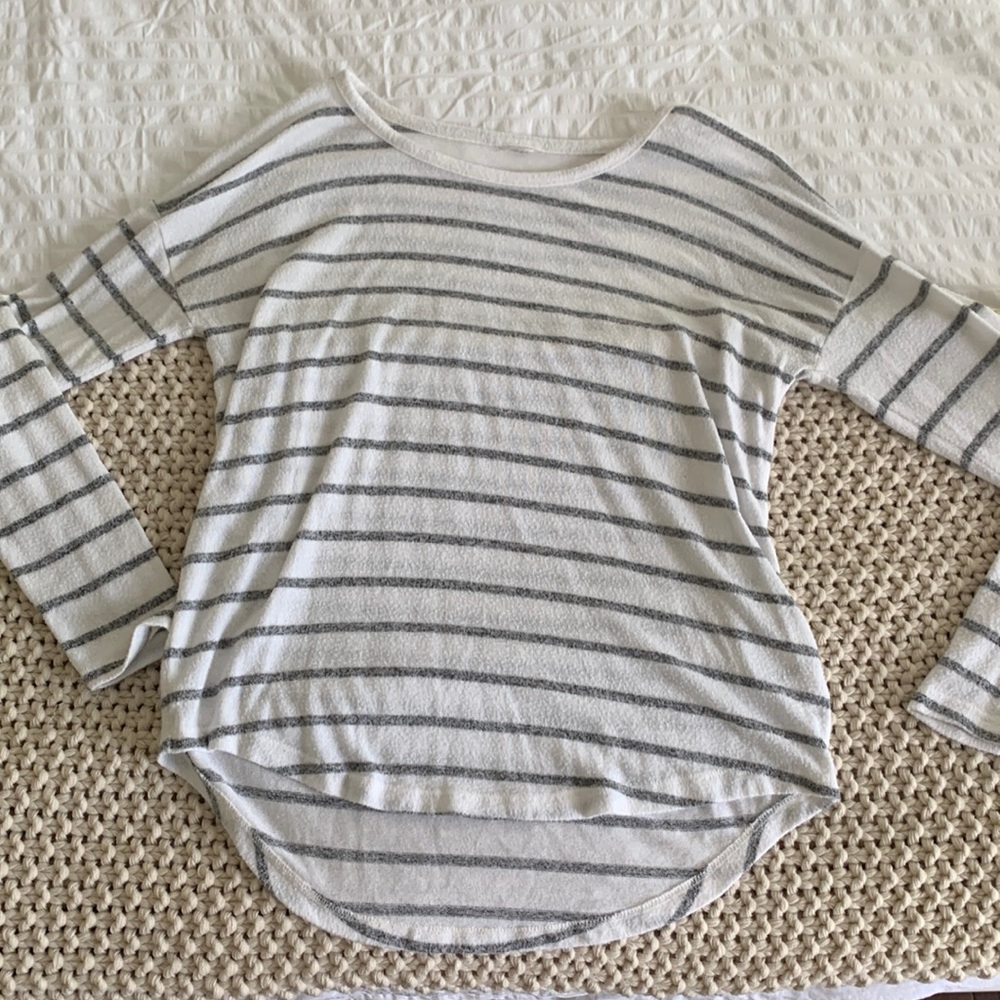 Striped Long Sleeve Top